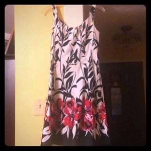 Fit and Flare Floral Dress